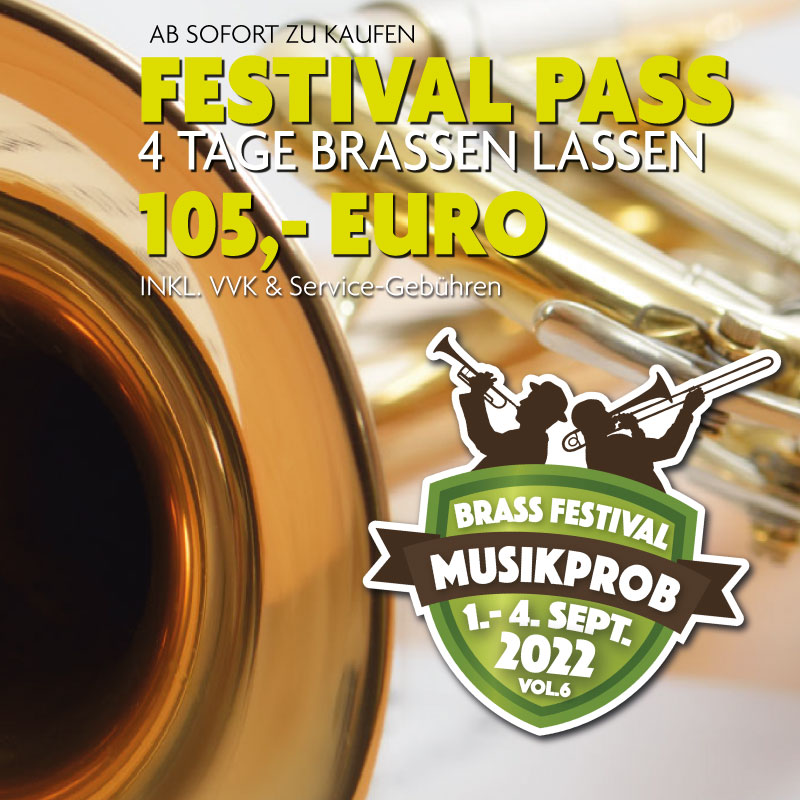 Festival-Pass Musikprob