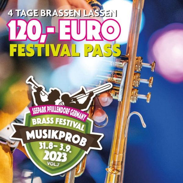 Musikprob Festivalticket 2023